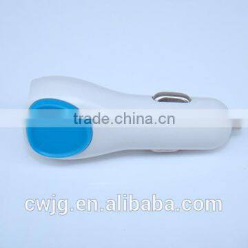 Aluminum Frame Led Display Dual Usb Port 5v 3a Usb Car Charger For Smart Phone Tablets photo-4