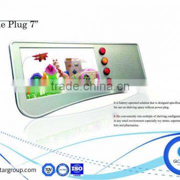 Small Size Supermarket Battery Lcd Advertising Monitor photo-3