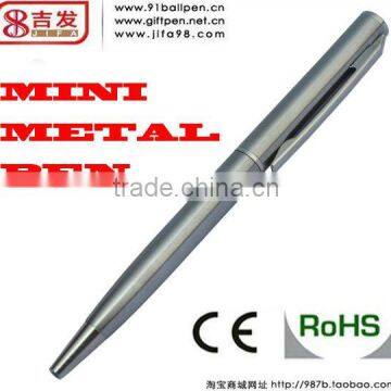 2013 newest promotional high quality mini metal pen