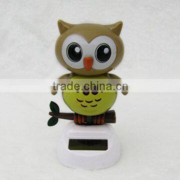 Flip Flap Solar Owl ,solar Flower,ornaments in the Car photo-2
