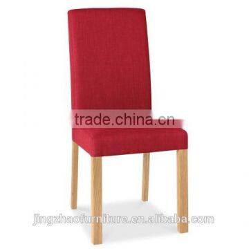 red dining chair