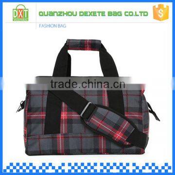 Wholesale outdoor printed waterproof polyester gym sport bag