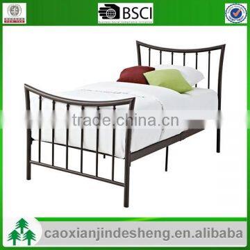 Fashion design bedroom furniture 1900mm*980mm*940mm metal single bed