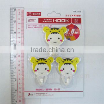 Plastic for schoolbag sticker hook children