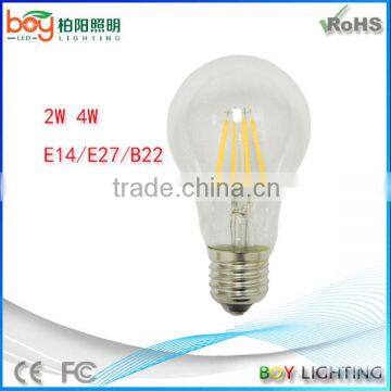 factory direct sale A60 led lighting bulb 4w dimmable A60 E27 led bulb