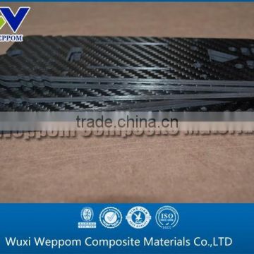 CNC Machining 3k carbon fiber sheet/panel/plate, carbon fiber CNC cut