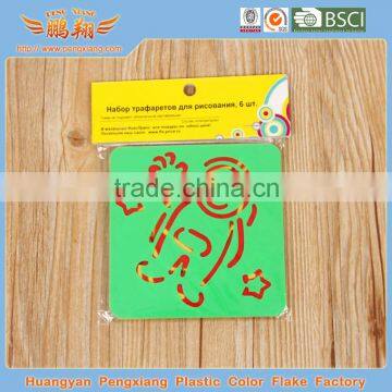 Hotsale plastic drawing setncil