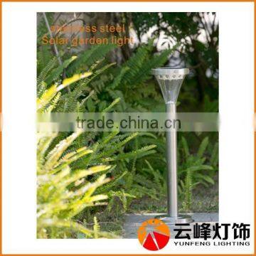 2014 New Design High Lumensolar Led Garden Light With PIR Sensor Solar LED Bollard Light