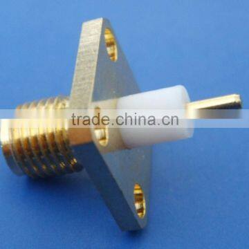 female SMA connector chassis mount 5mm plastic
