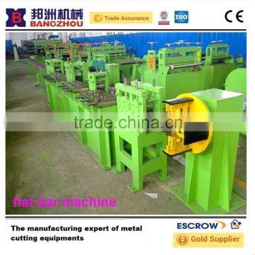 2015 steel flat bar chamfering and flattening machine