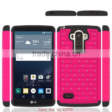 alibaba express Triple diamond mobile phone protective sleeve for LG G4 note/LS700