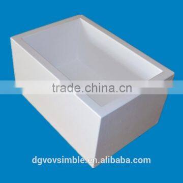 one person acrylic indoor free standing soaking bathtub