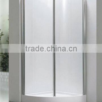 T-3212 high quality bathroom glass made sliding hexagon shower enclosure