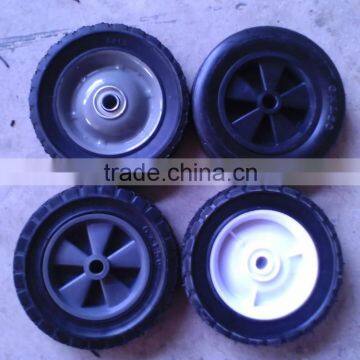 four models of 6x1.5 rubber wheels for carts