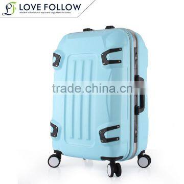 2016 fashion transformer ABS Aluminum Frame Luggage