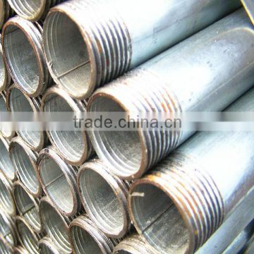 high pressure pre-galvanized steel pipe threaded fitting