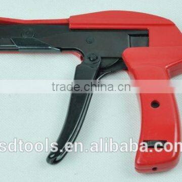 LS-600A Fastening and Cutting Tool for Nylon Cable Tie Width 2.4-4.8mm, Two in One Cable Tie Gun Nylon Cable Tie Fastening Tool