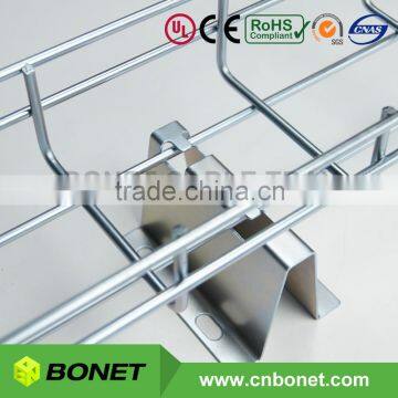 Wire Mesh Basket Cable Tray Floor Stand for Floor and Rack Mounting photo-6