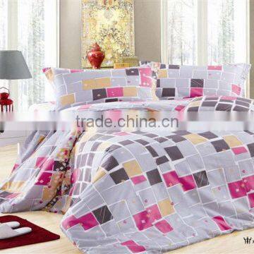 100% polyester dobby bedding set/ jacquard/TC/CVC/nantong home textile
