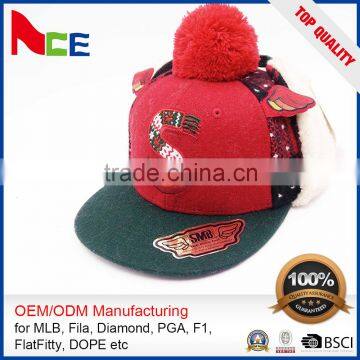 Fashion Women'S Winter Earmuffs Warm Winter Baseball Caps Rasta Knit Cap photo-3