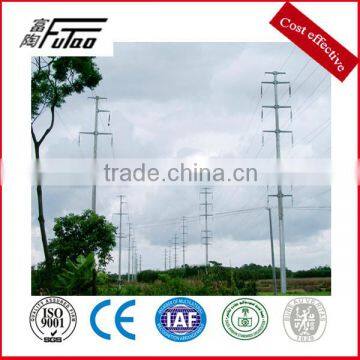 110KV Two-Circuit Strain Power Pole