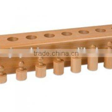 Educational material for montessori cylinder block 4