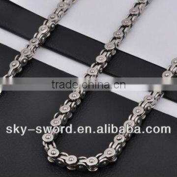 New stainless steel bicycle neck chain bracelet (VN10008)