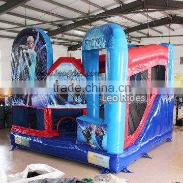 Inflatable Frozen Bouncy Castle 5 In 1 Combo photo-3