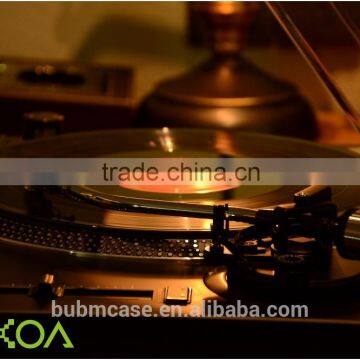 VOXOA T60 Direct-Drive DJ Turntable with dust cover and AT cartridge