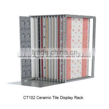 tsianfan custom ceramic tiles display metal stand/tile samples display stands CT102