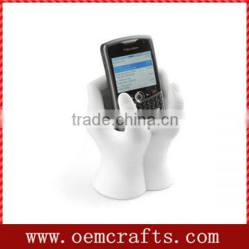 2014 New white ceramic Cell Phone Holder