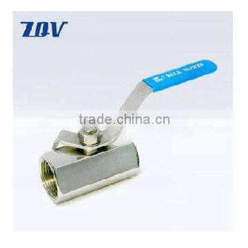 1PC Polished Hexagon ball valve 1000WOG