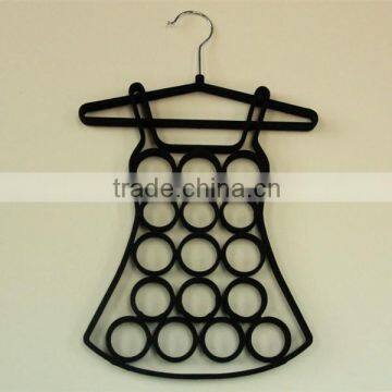 velvet dress scarf hanger tie and belt holder