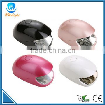 2015 hot mini 7 led uv nail lamp