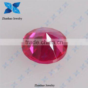 Polished ruby 5# in round gemstone for wedding dressed 2013