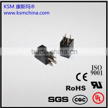 2.54mm 2*2 pin double row female header electronic connector