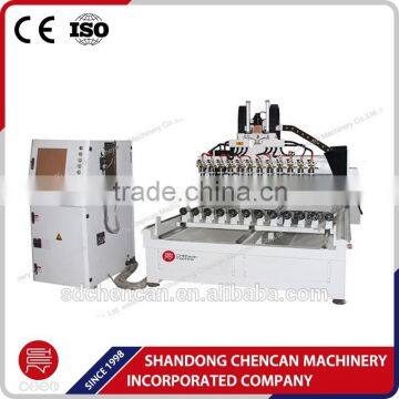 multi head 3D CNC Wood Carving Router from chinese factory directly