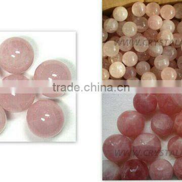 Rose Quartz Spheres