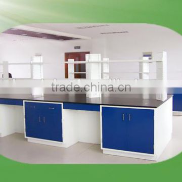 Heavy Duty Steel & Wood School Laboratory Furniture W/ Phenolic Resin Worktop , 1800lbs Capacity 48-60'' Depth x 30-36'' Height