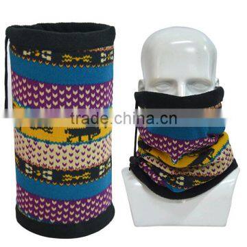 Christmas Polar fleece multifunctional Outdoor Multi Sports Scarf Facemask Bandana Headband