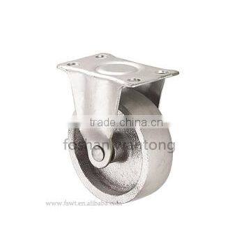 Light Duty All Iron Caster Wheel With Fixed