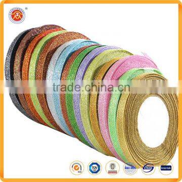 Golden Color and Satin Award Ribbon Pattern Award Ribbon For Christmas photo-2