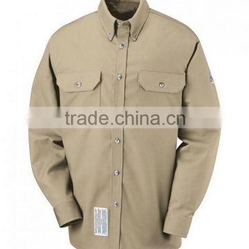 UL Certificated Fireproof Long sleeve shirt for welder FR fabric