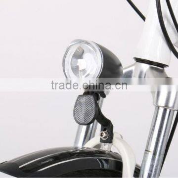 Battery Packed by Rear Carrier Electric Bike With 700C Tyre photo-3