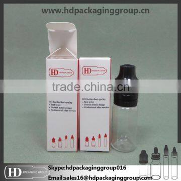 OEM Custom Eliquid Plastic Dropper Bottle Small Paper Boxes