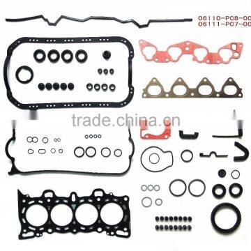 High Quality Full Gasket Set For HONDA PO8 engien auto parts OE NO.:06110-PO8-000 06111-PO7-000