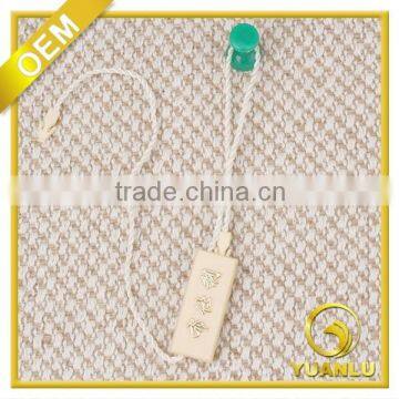 custom design embossed PE seal tag