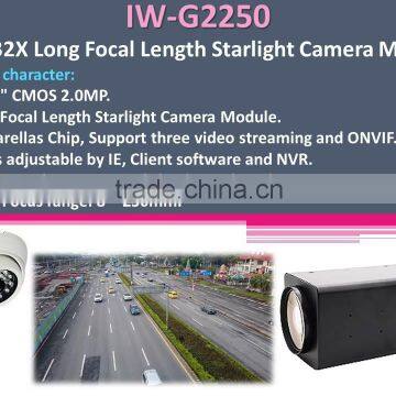 IW-G2250 HD 1080P 32X Optical Zoom CCTV Camera Module