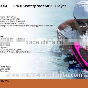 mini Waterproof MP3 player