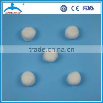 OEM design disposable cotton ball for surgical use